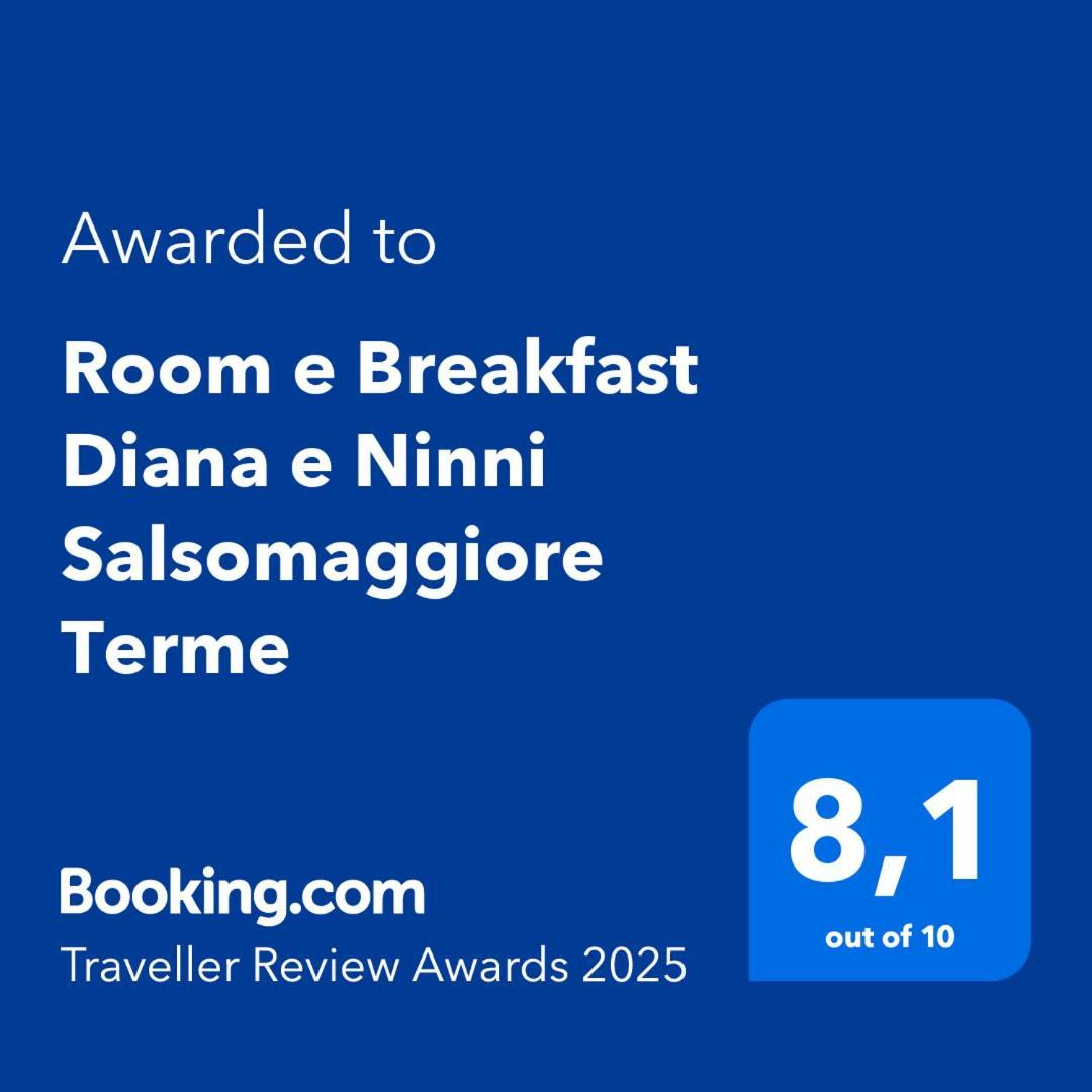 Room E Breakfast Diana E Ninni Salsomaggiore Terme Ngoại thất bức ảnh